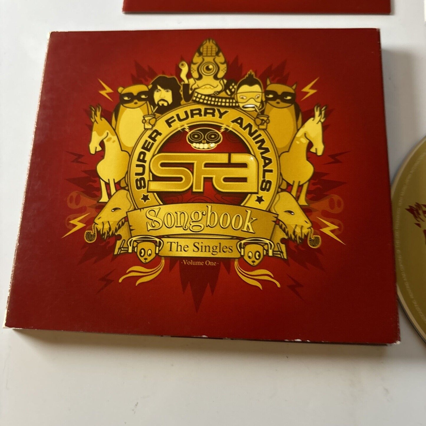 Super Furry Animals - Songbook: The Singles, Vol. 1 (CD, 2005) Japan Eicp-438