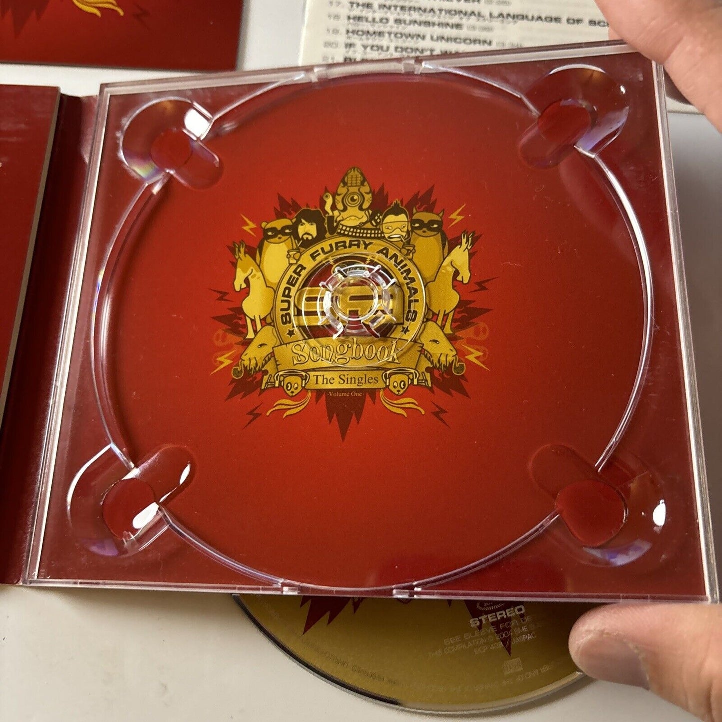 Super Furry Animals - Songbook: The Singles, Vol. 1 (CD, 2005) Japan Eicp-438
