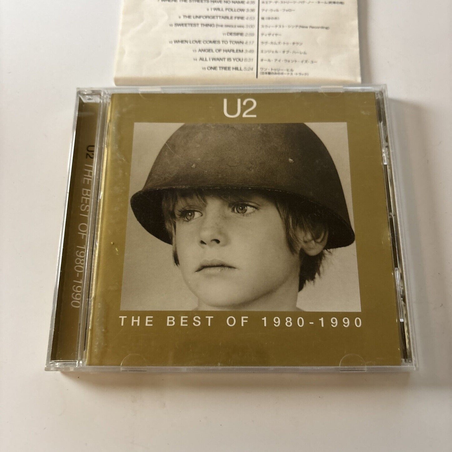 U2 - The Best Of 1980-1990 (CD, 1998) Japan Phcr-1885
