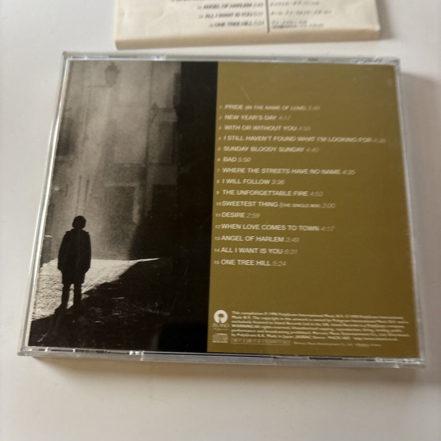 U2 - The Best Of 1980-1990 (CD, 1998) Japan Phcr-1885