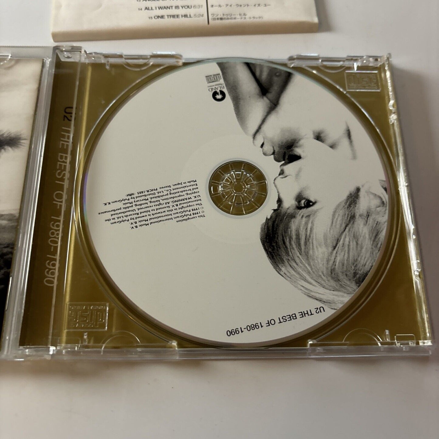 U2 - The Best Of 1980-1990 (CD, 1998) Japan Phcr-1885