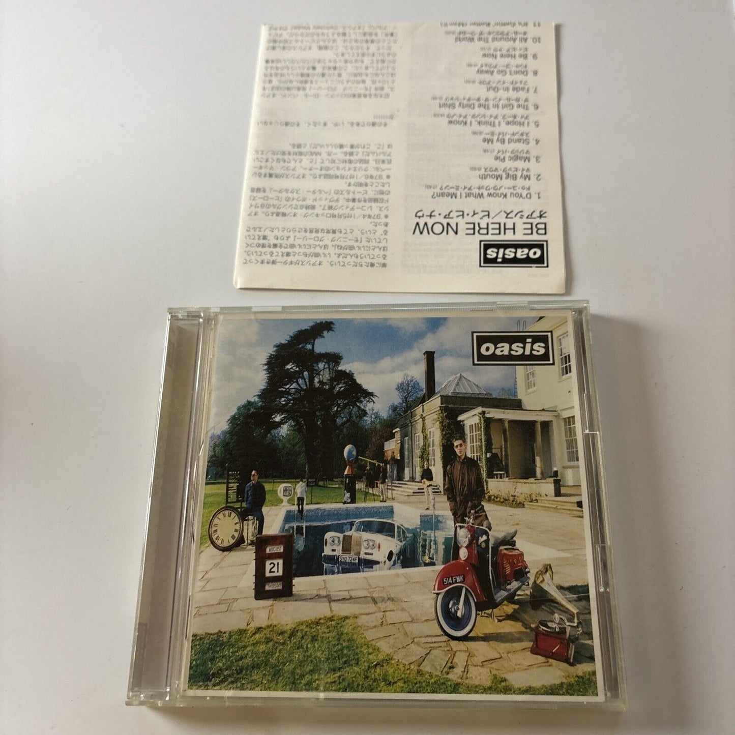 Oasis - Be Here Now (CD, 1997) Japan   Esca-6767