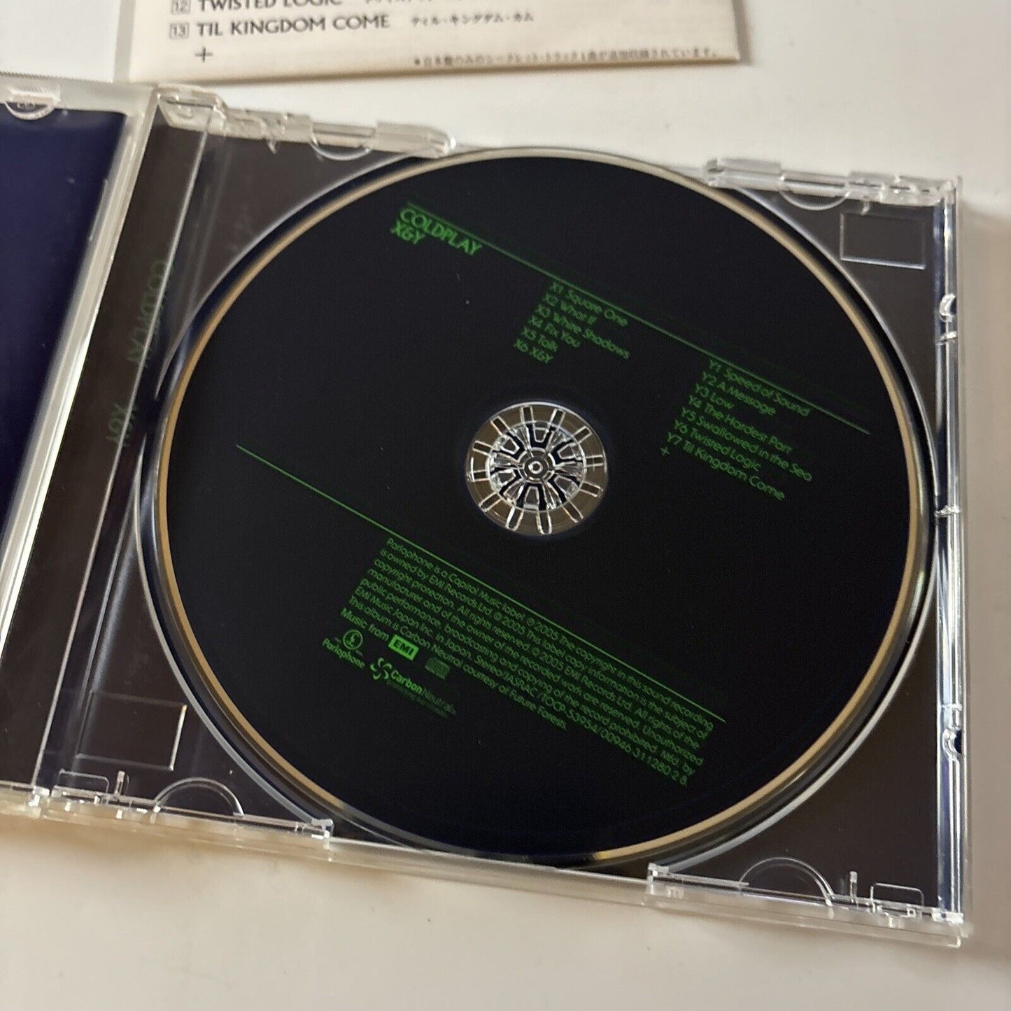 Coldplay - X&Y (CD, 2007) Japan Tocp-53954