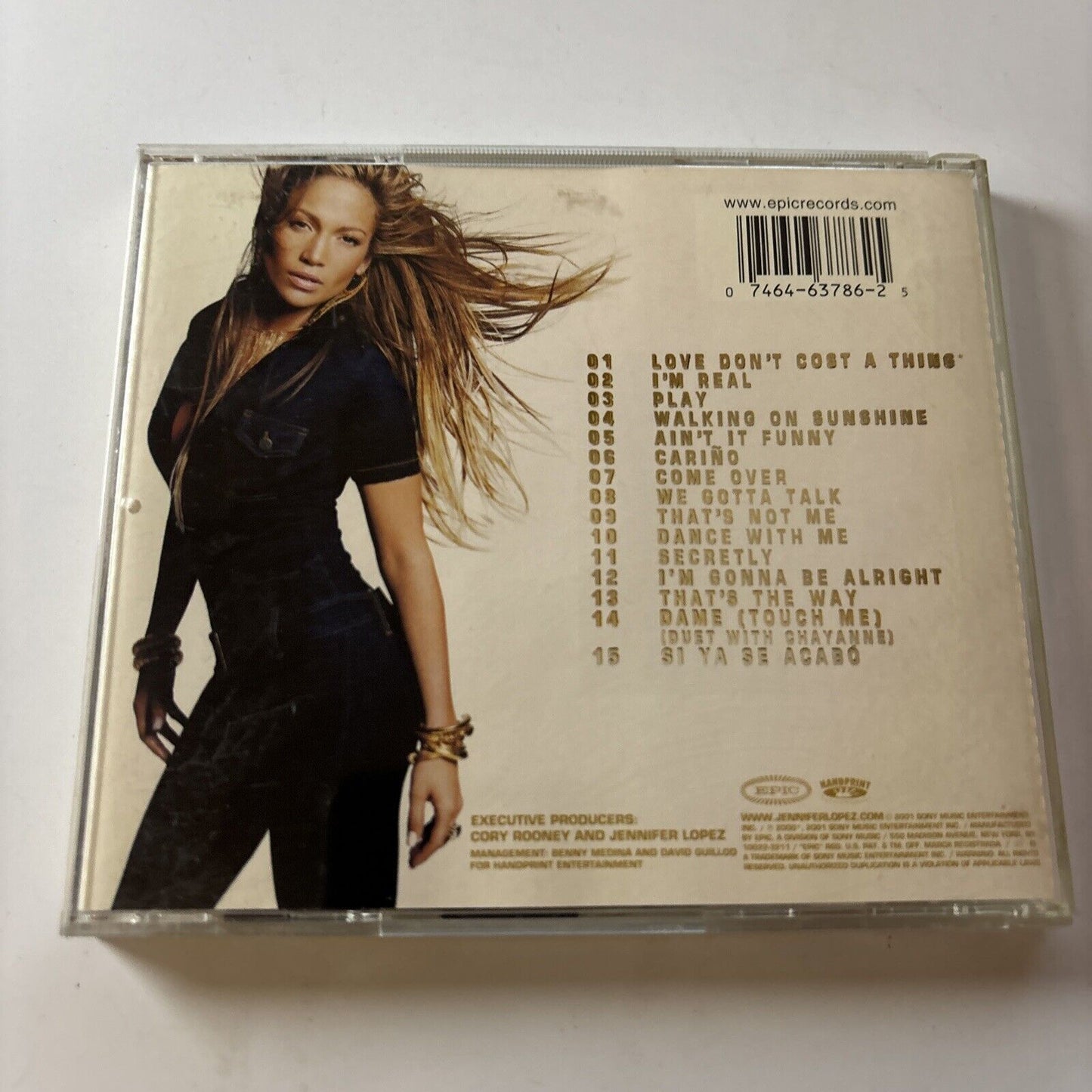 Jennifer Lopez - J.Lo (CD, 2001) Ek-63786