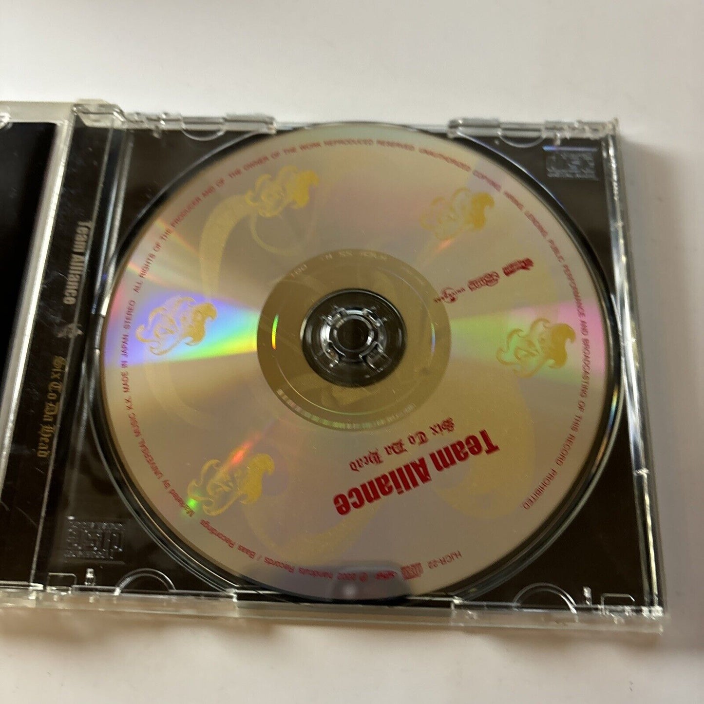 Team Alliance - Six To Da Head (CD, 2002) Japan Hjcr-22