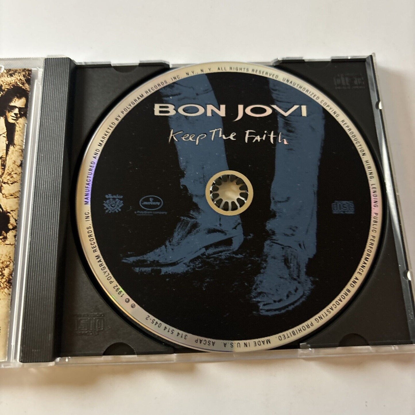 Bon Jovi - Keep the Faith (CD, 1992)