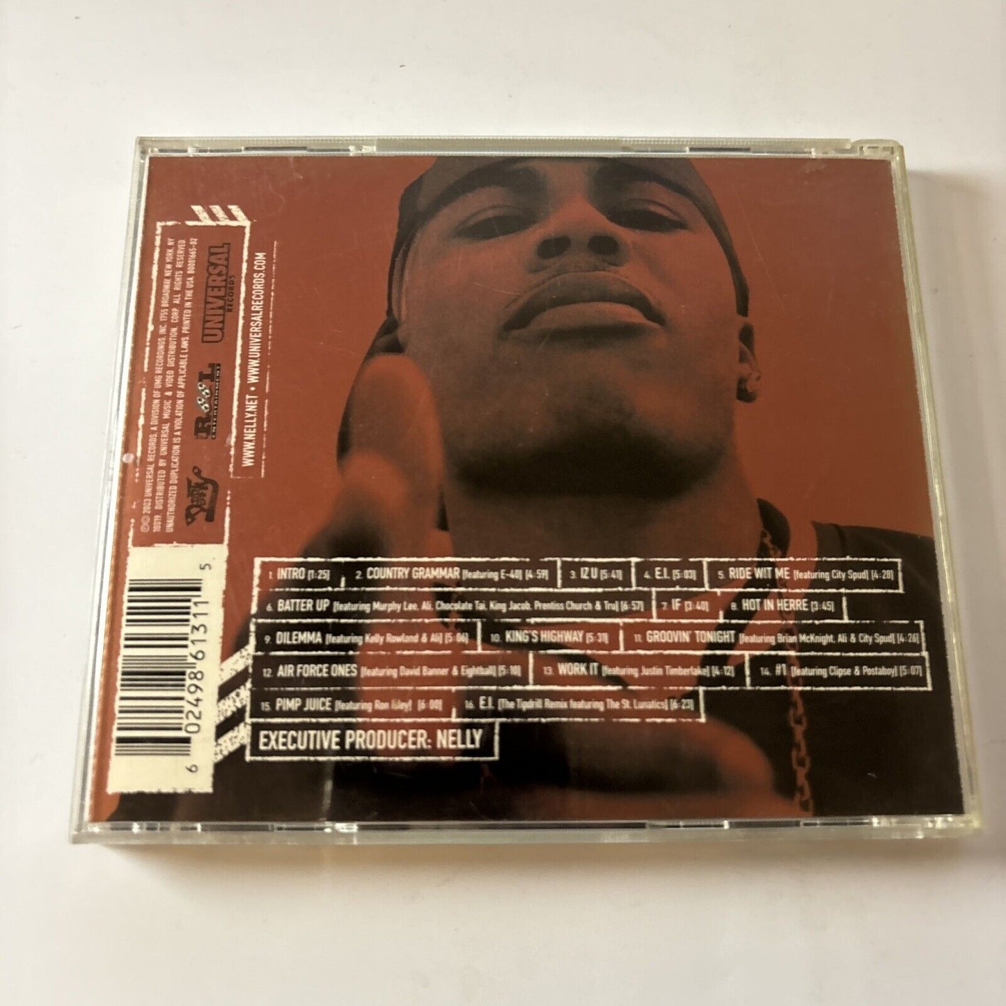 Nelly  - Da Derrty Versions: The Reinvention (CD, 2003)