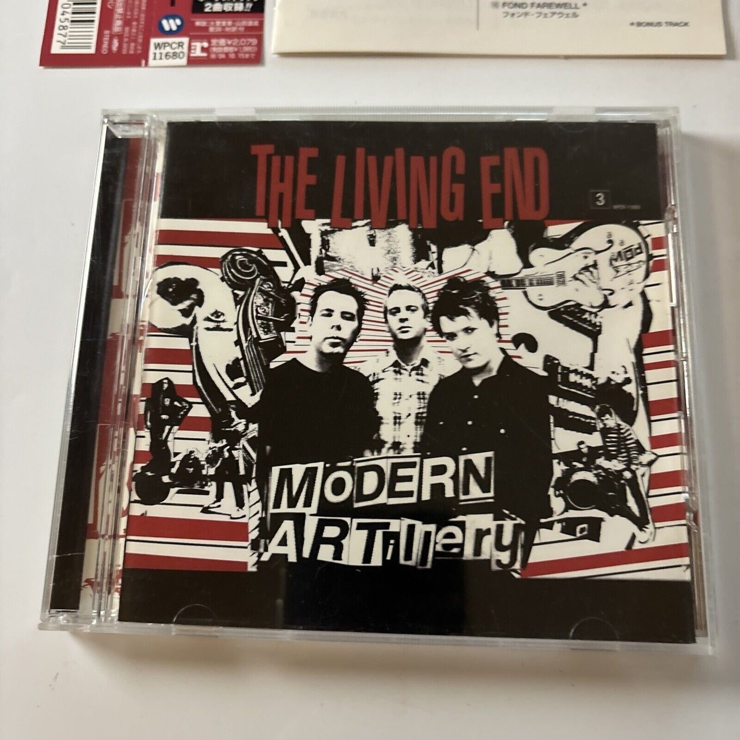The Living End - Modern Artillery [Bonus Japan Track] (CD, 2003) Obi Wpcr-11680