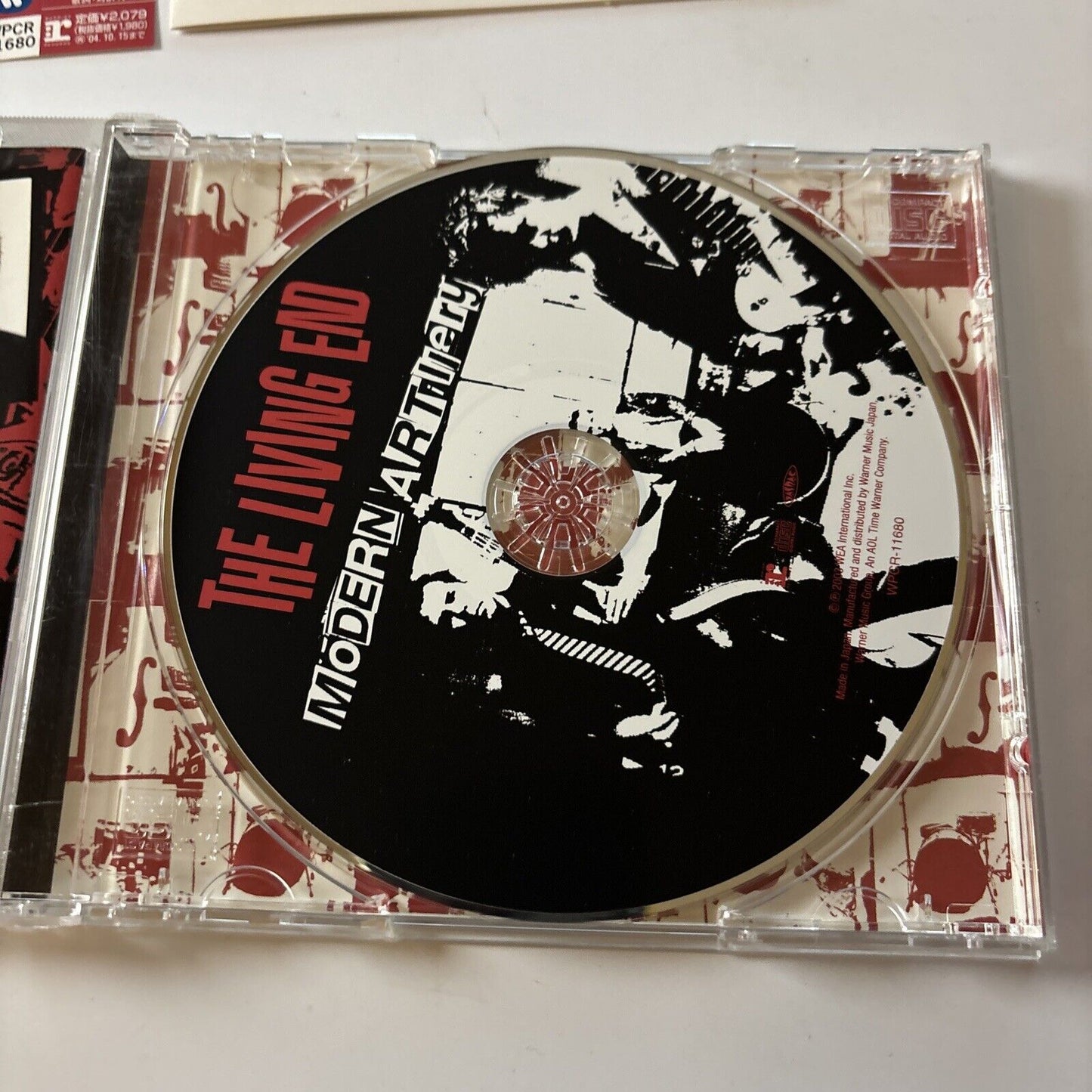 The Living End - Modern Artillery [Bonus Japan Track] (CD, 2003) Obi Wpcr-11680