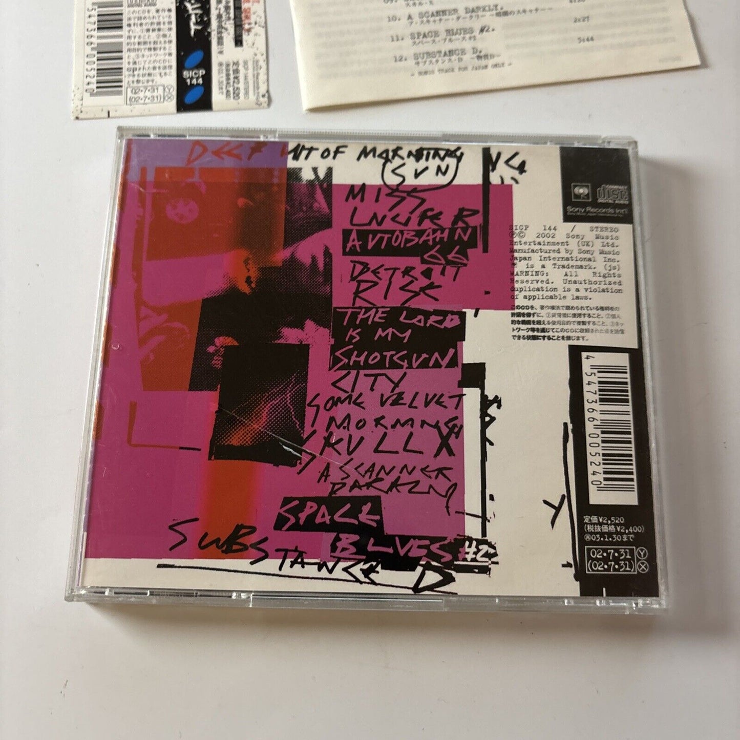 Primal Scream - Evil Heat (CD, 2002) Japan Obi Sicp-144