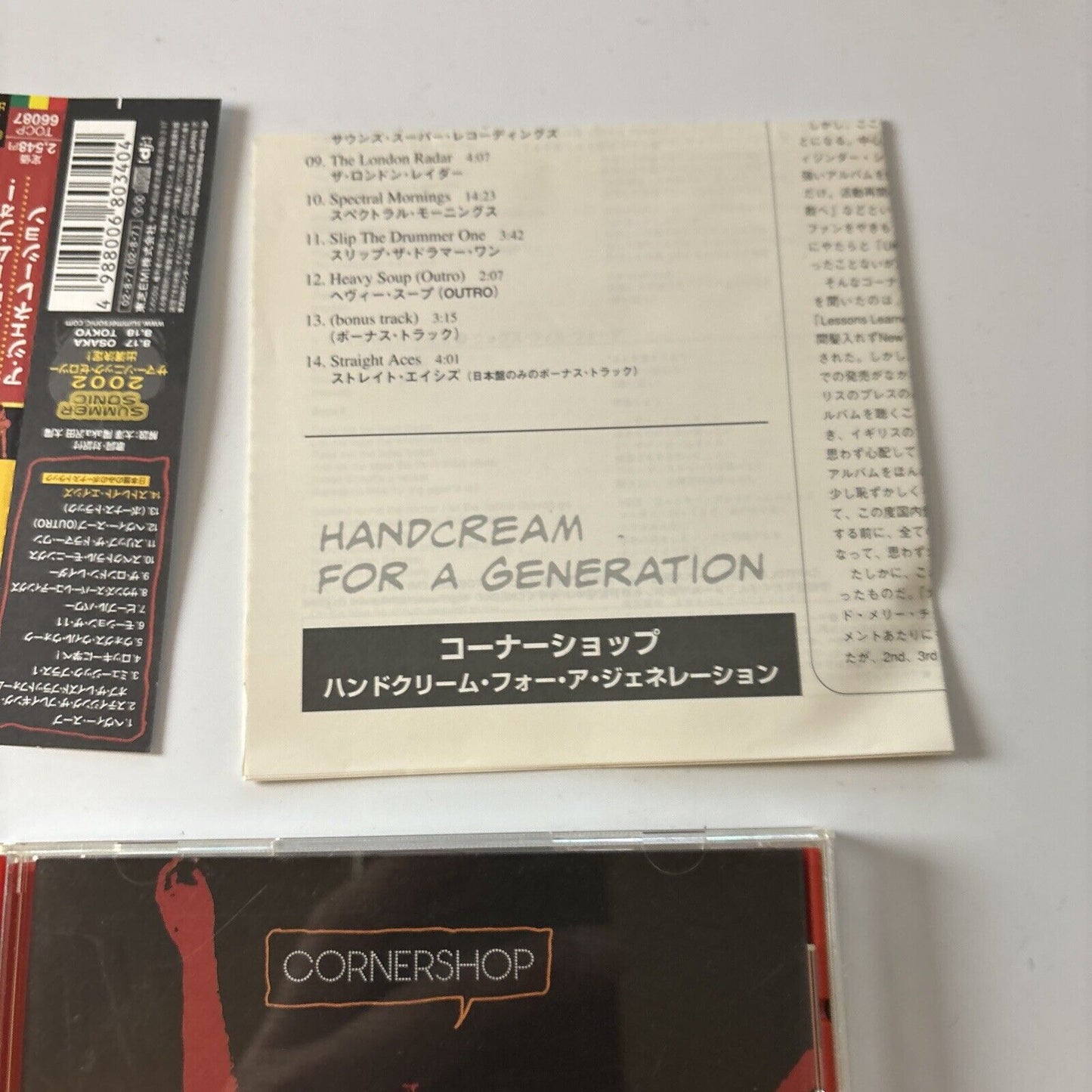 Cornershop - Handcream for a Generation (CD, 2002) Japan Obi Tocp-66087