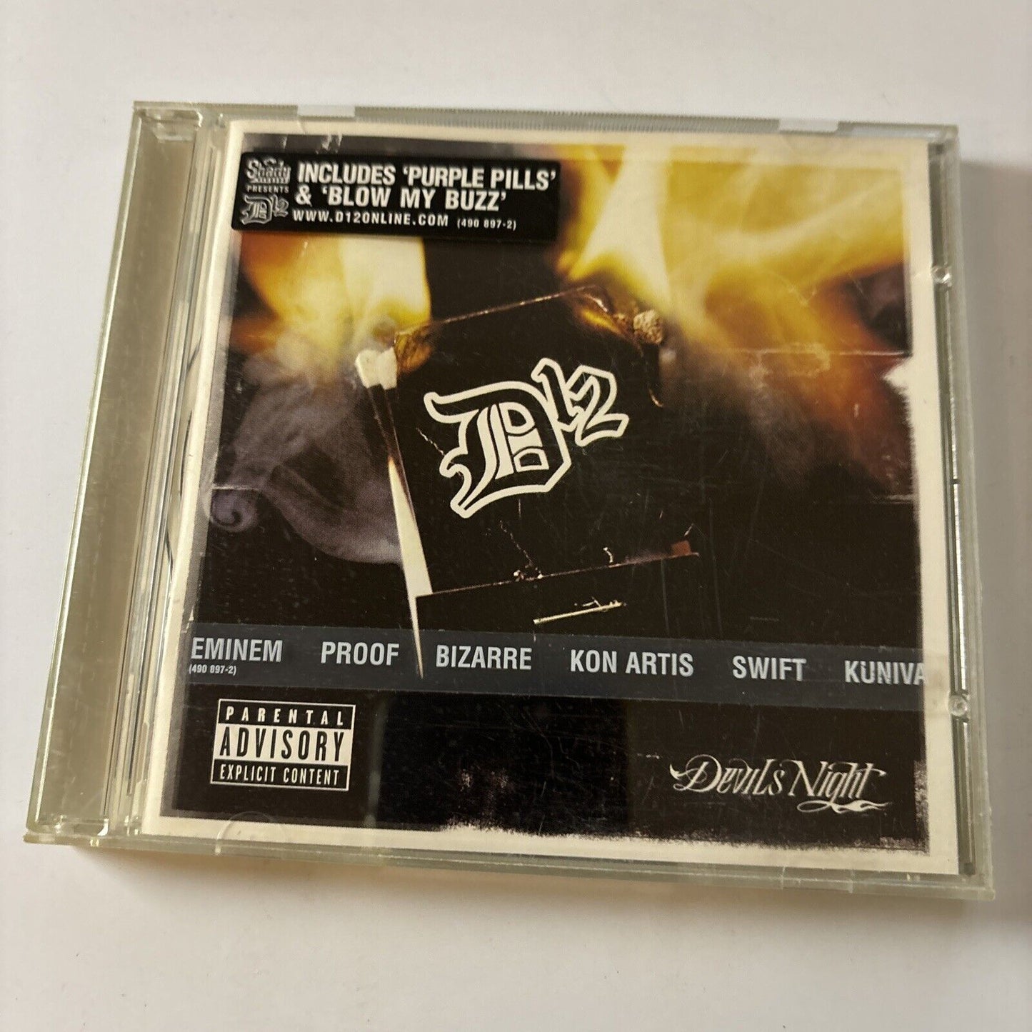 D12 - Devil's Night (CD, 2001) 490-897-2