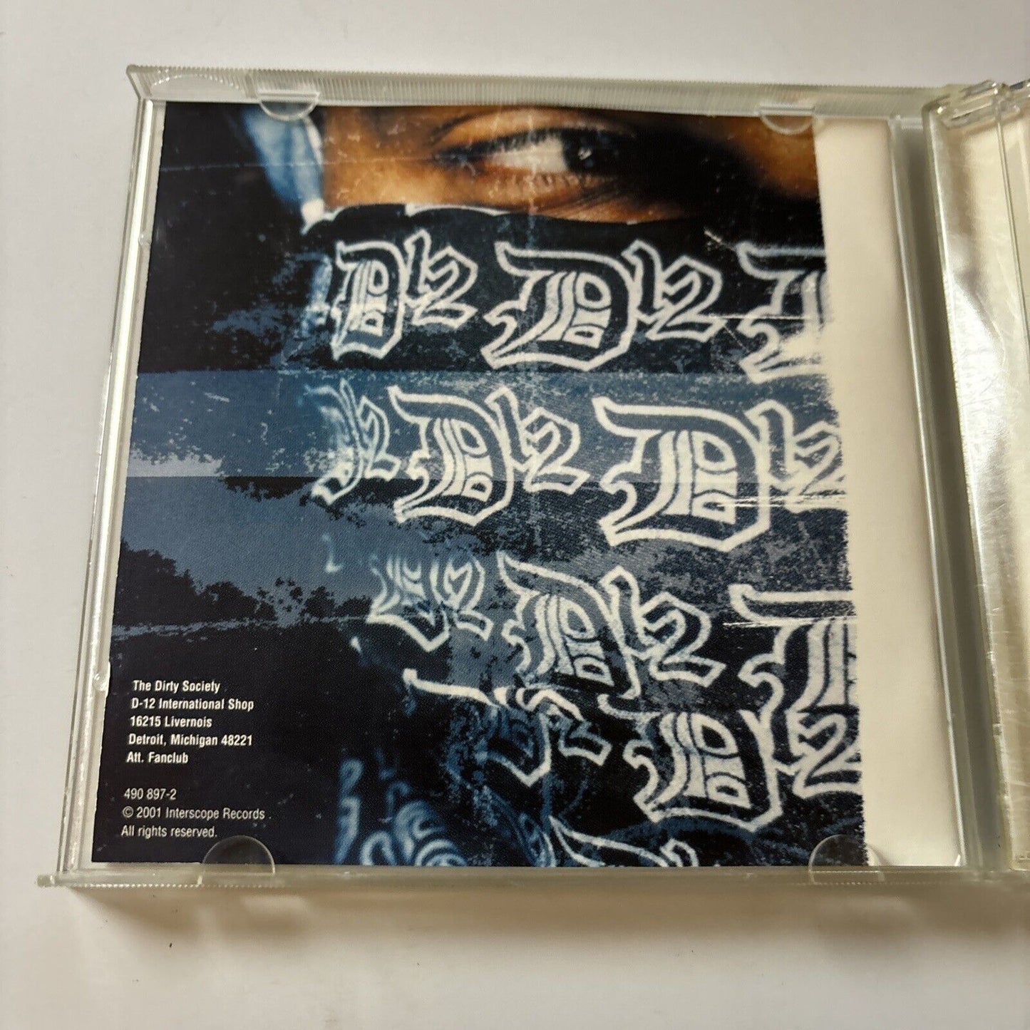 D12 - Devil's Night (CD, 2001) 490-897-2