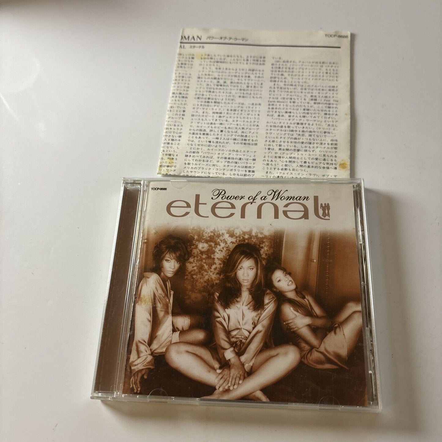Eternal - Power Of A Woman (CD, 1995) Japan Tocp-8686