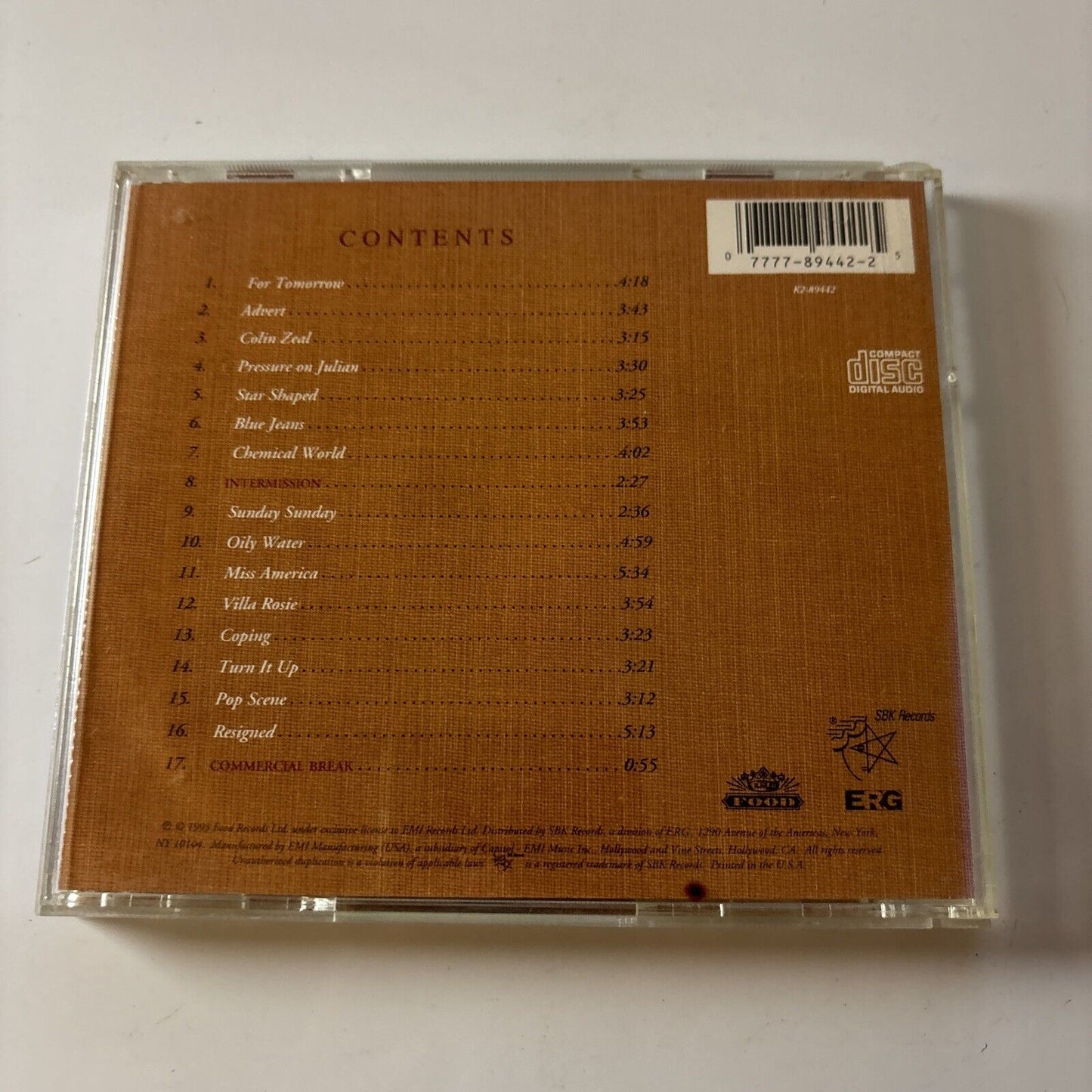 Blur - Modern Life Is Rubbish (CD, 1993)