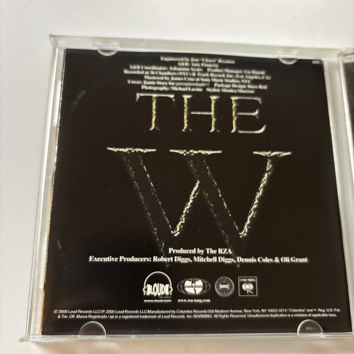 Wu-Tang Clan - W (CD, 2000) Ck-62193