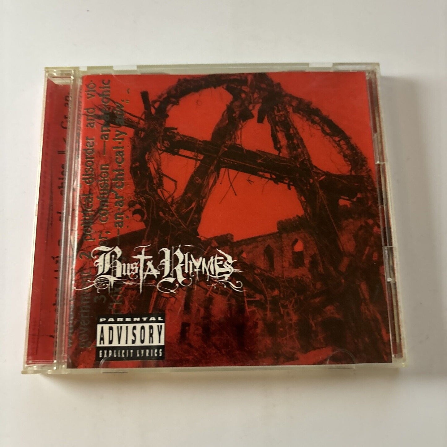 Busta Rhymes - Anarchy (CD, 2000)