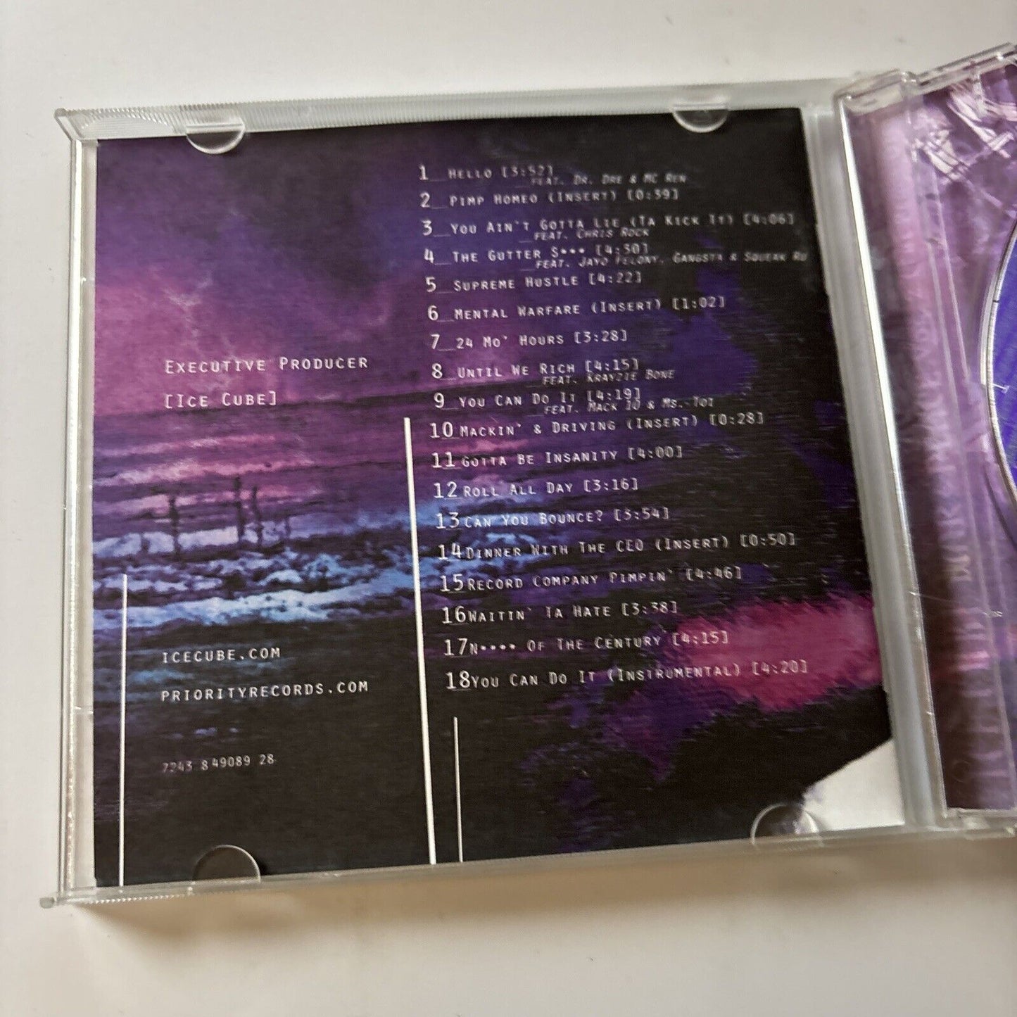 Ice Cube - War & Peace Vol. 2 (The Peace Disc) (CD, 2000)