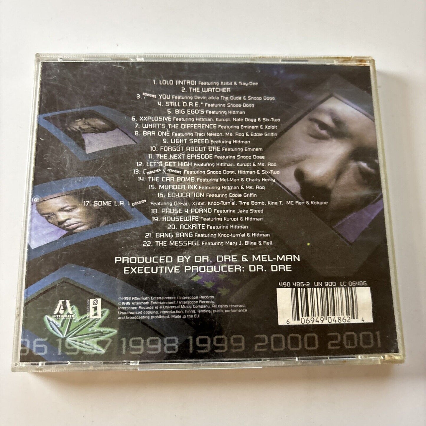 Dr. Dre - 2001 (CD, 1999) 490-486-2