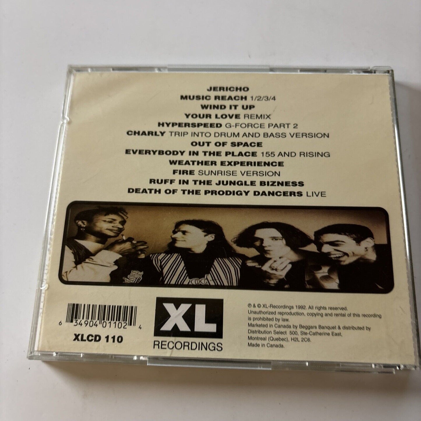 The Prodigy - The Prodigy Experience (CD, 2001) Xlcd-110