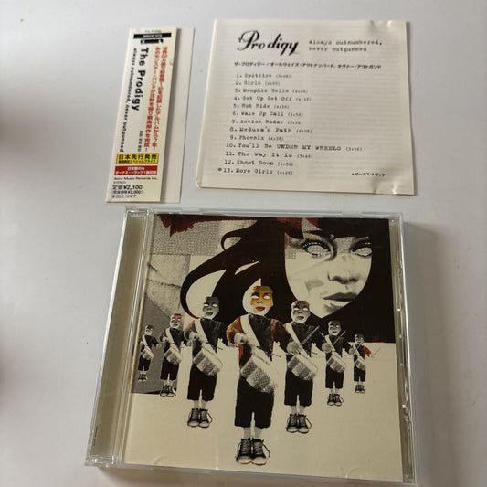 The Prodigy - Always Outnumbered, Never Outgunned [Japan Bonus] (CD) Obi Japan