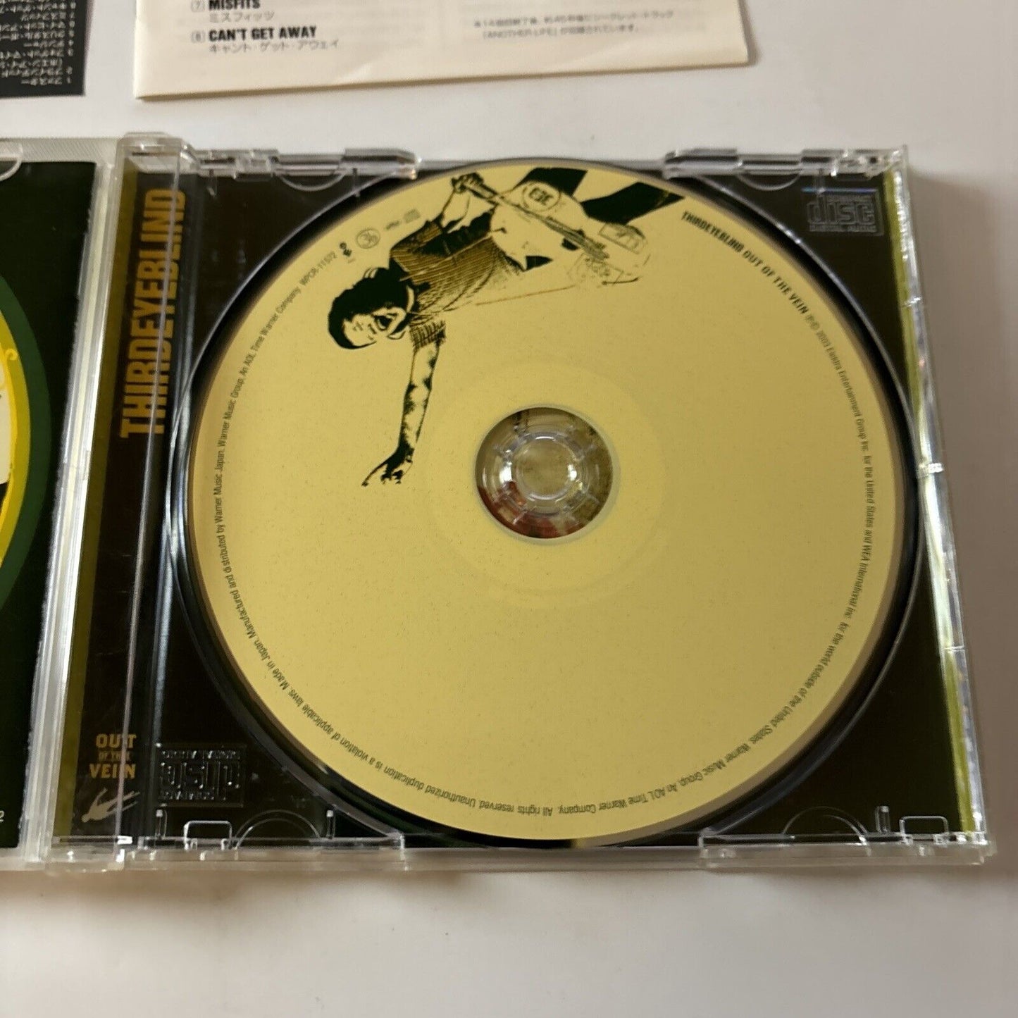 Third Eye Blind - Out of the Vein (CD, 2003) Japan Obi Wpcr-11572