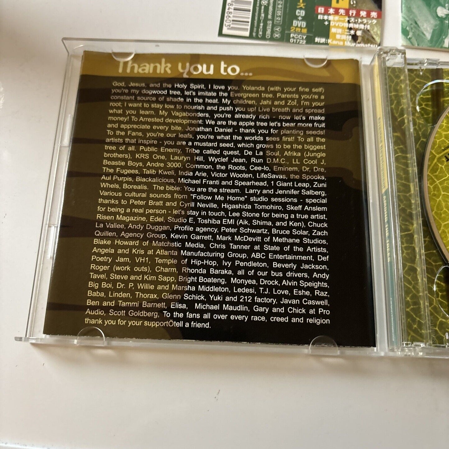 Arrested Development - Among the Trees (CD + DVD, 2006) Japan Obi PCCY 01722