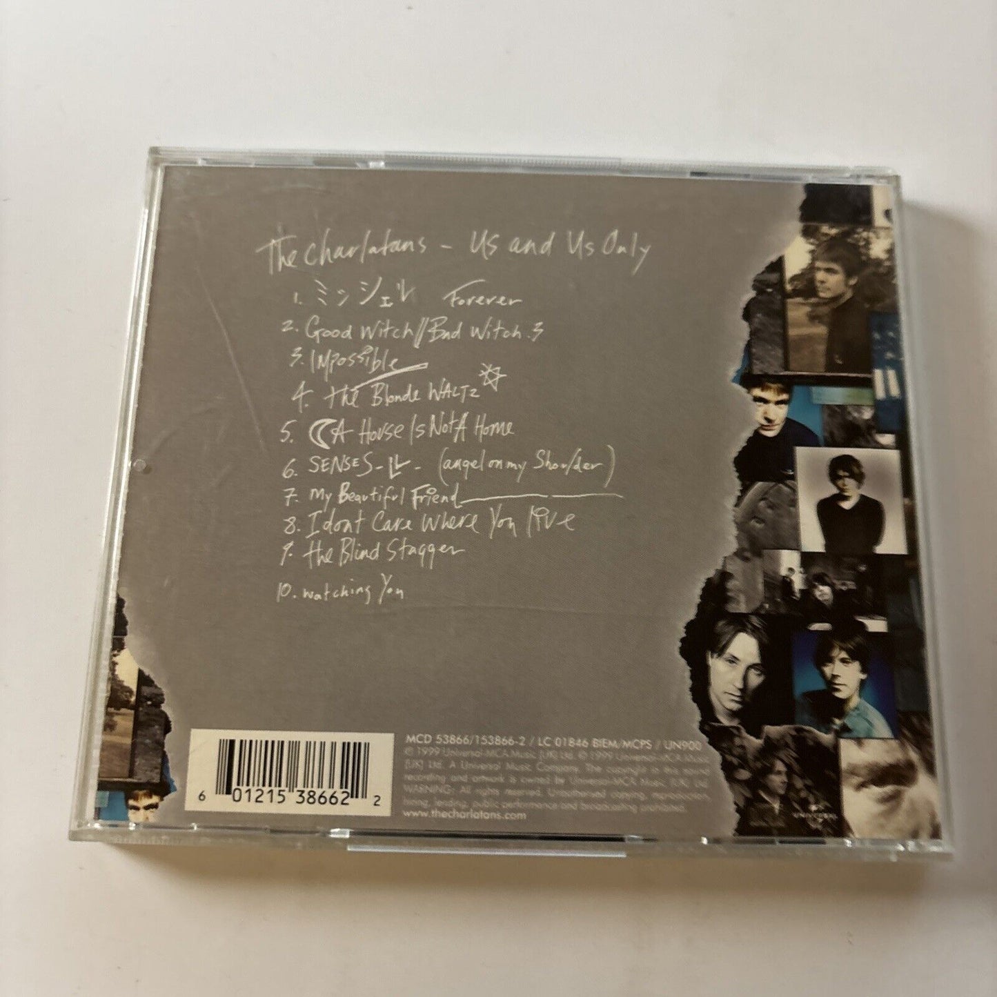 The Charlatans - Us and Us Only (CD, 1999) Mcd-53866