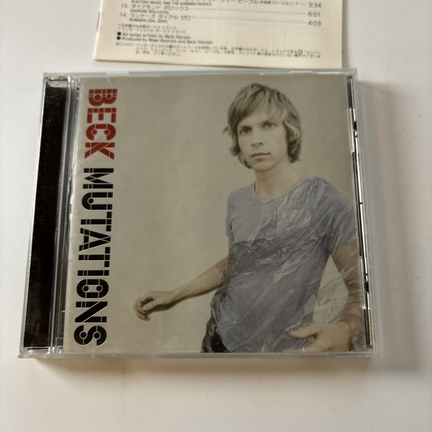 Beck - Mutations (CD, 1998) Japan Mvcf-24047