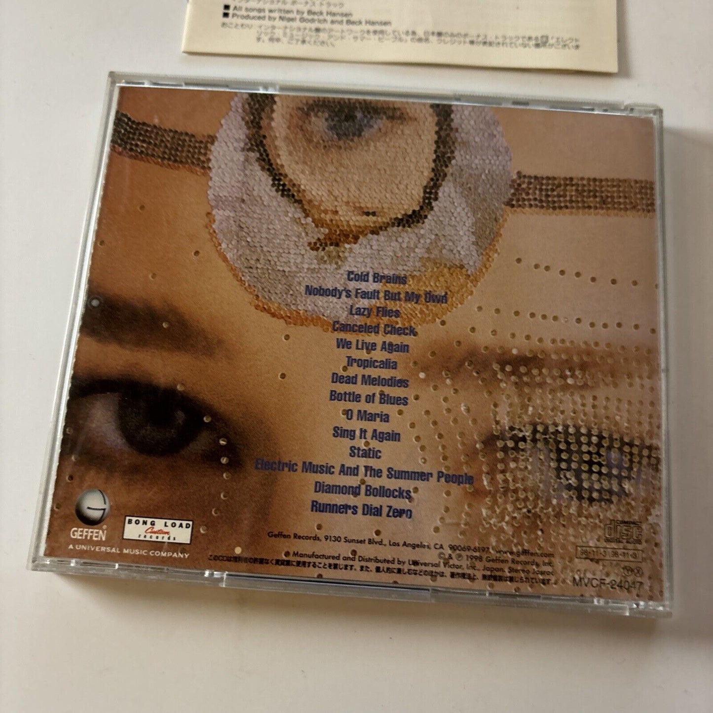 Beck - Mutations (CD, 1998) Japan Mvcf-24047