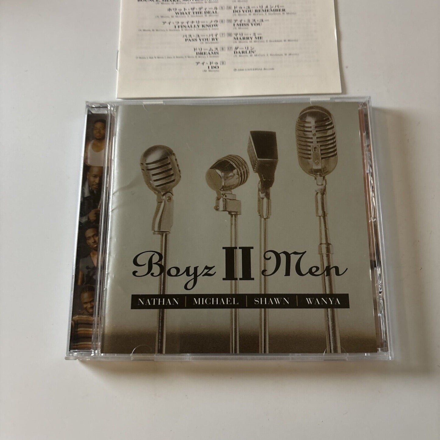 Boyz II Men - Nathan, Michael, Shawn, Wanya (CD, 2000) Japan Uicu-1001