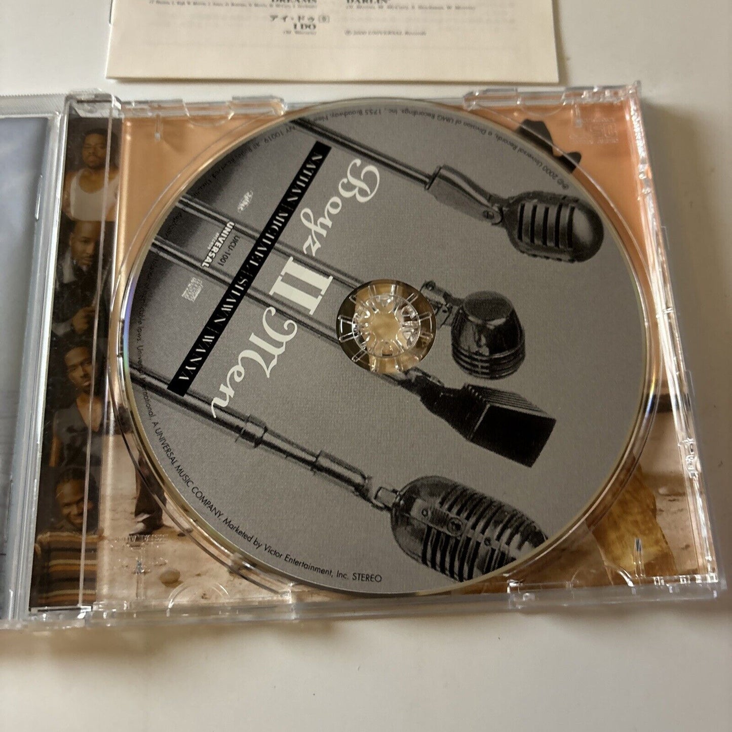 Boyz II Men - Nathan, Michael, Shawn, Wanya (CD, 2000) Japan Uicu-1001