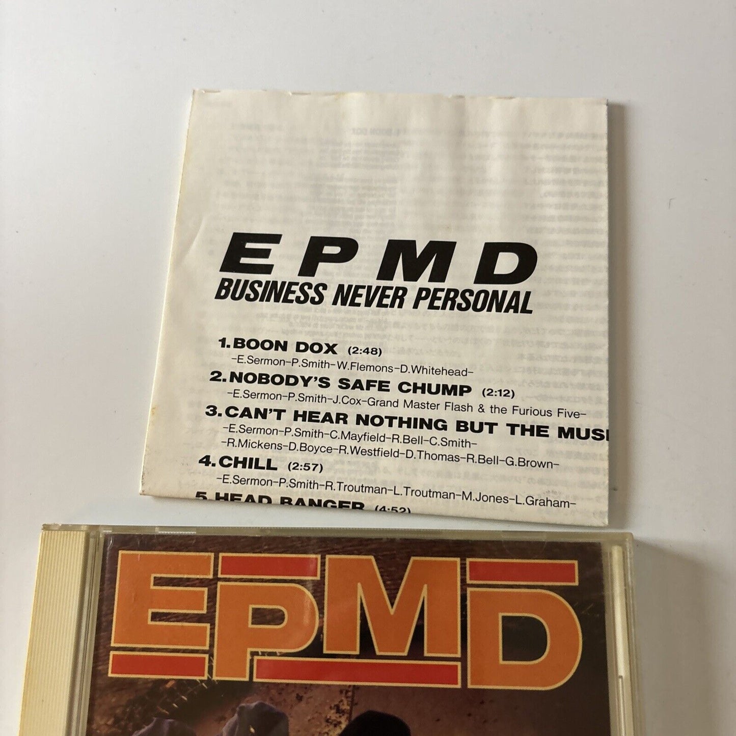 EPMD - Business Never Personal (CD, 1992) Japan Srcs-5970