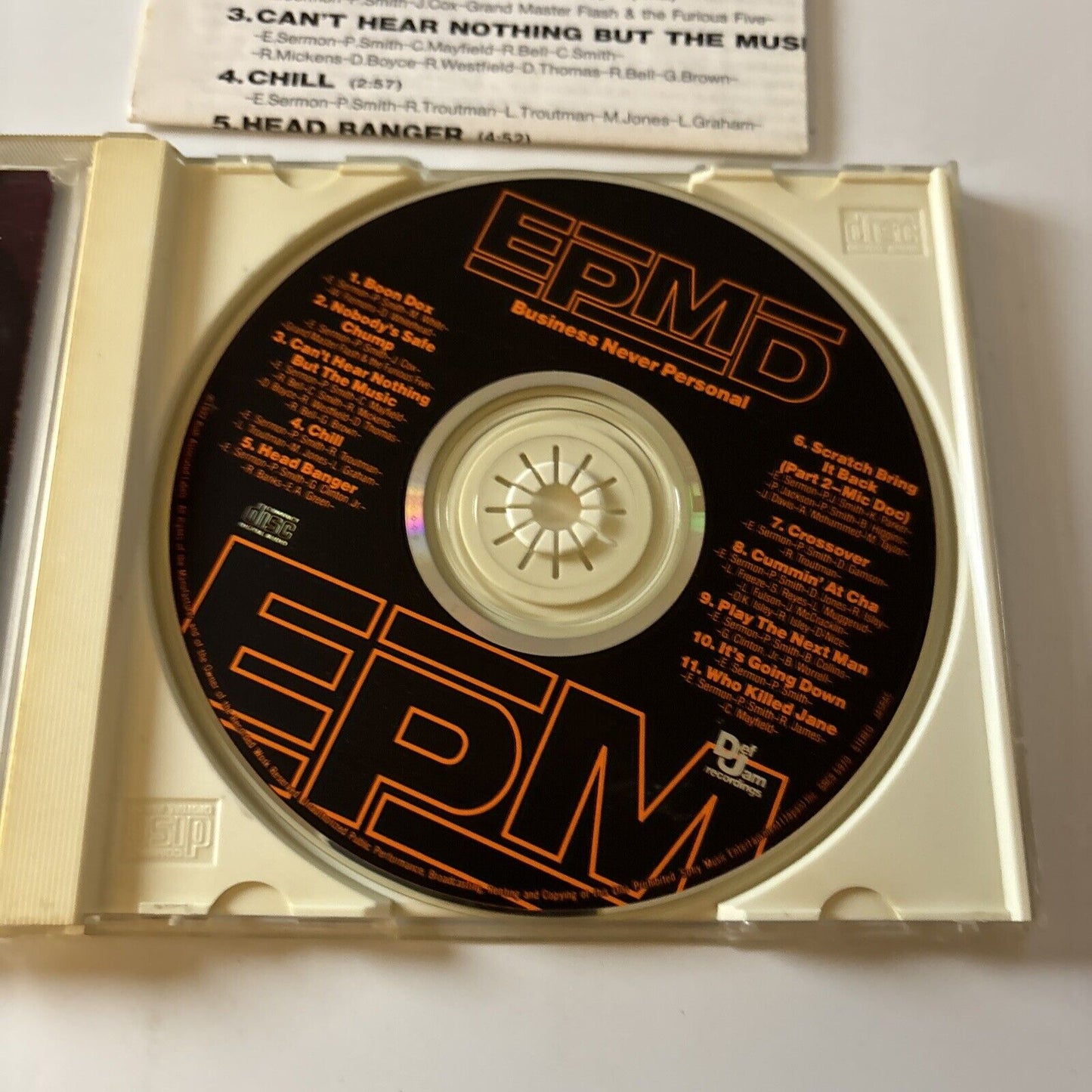 EPMD - Business Never Personal (CD, 1992) Japan Srcs-5970