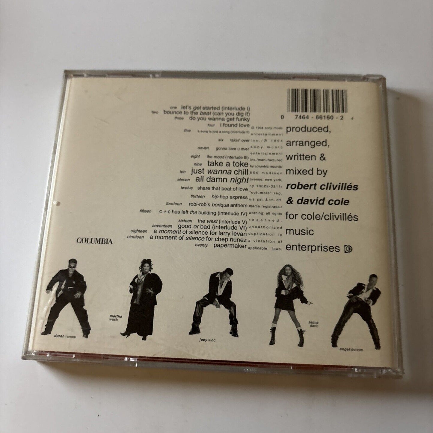 C+C Music Factory - Anything Goes! (CD, 1994) Ck-66160