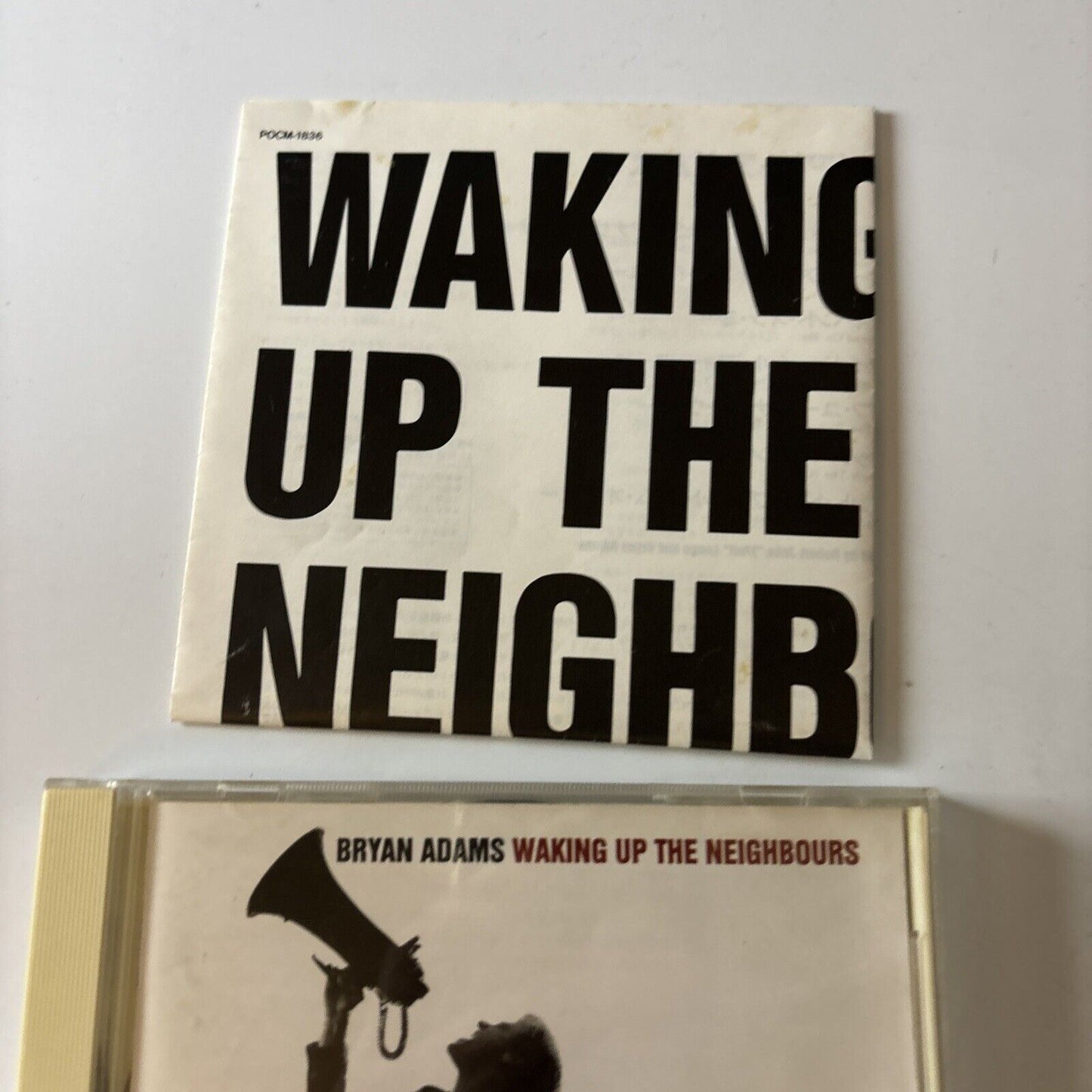 Bryan Adams - Waking Up The Neighbours (CD, 1991) Japan Pocm-1836