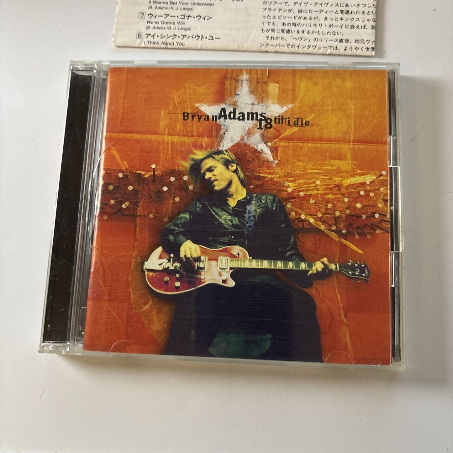 Bryan Adams - 18 Til I Die [Bonus Japan Track] (CD, 1996) Japan Pocm-1170
