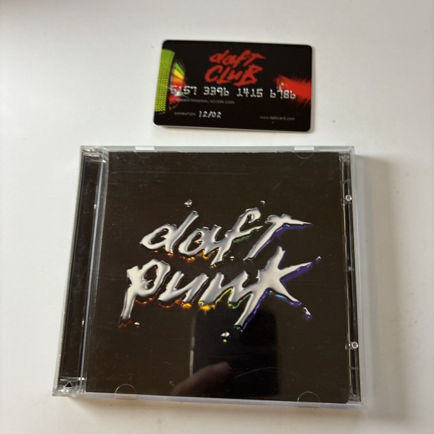 Daft Punk - Discovery (CD, 2001) 8496062 With Credit Card
