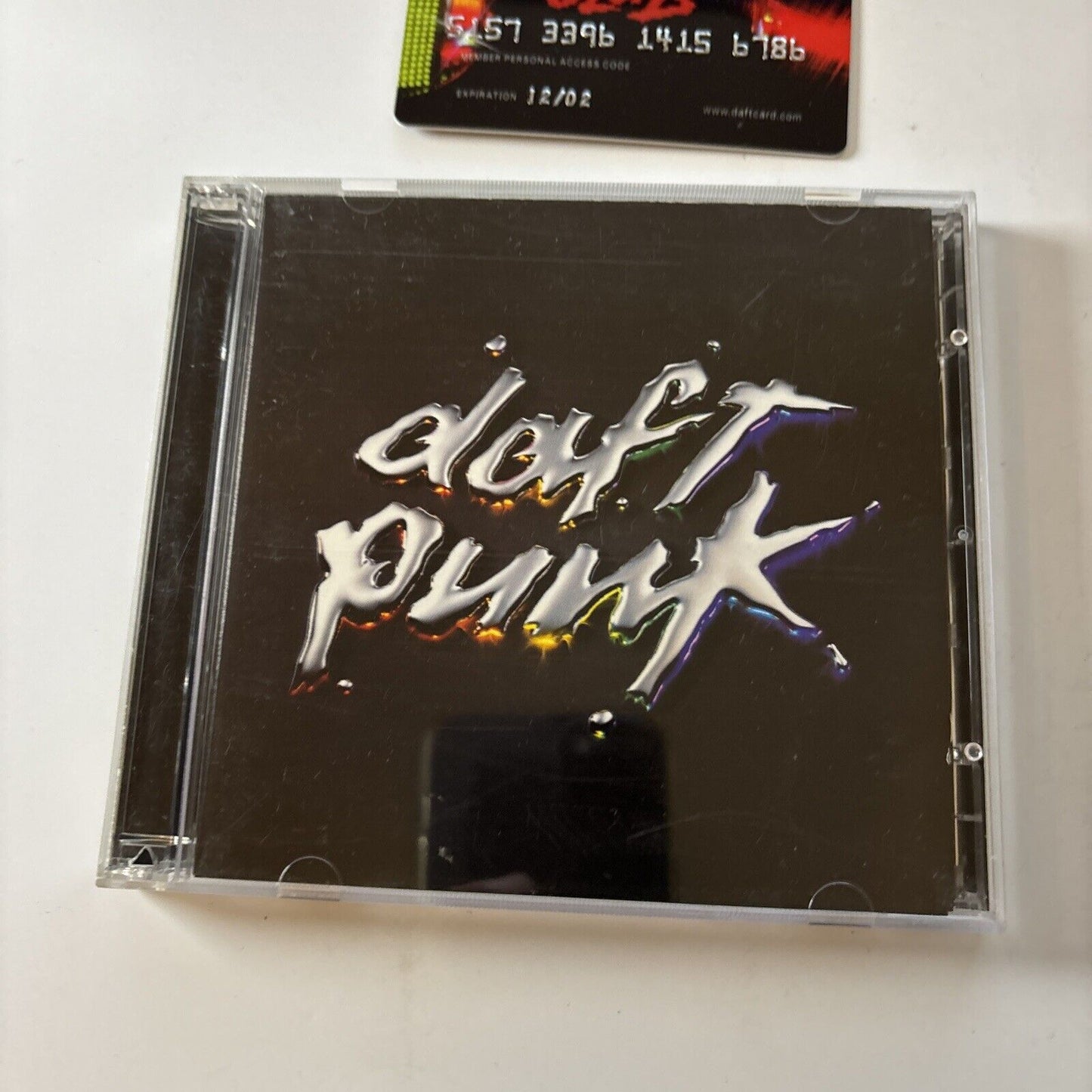 Daft Punk - Discovery (CD, 2001) 8496062 With Credit Card