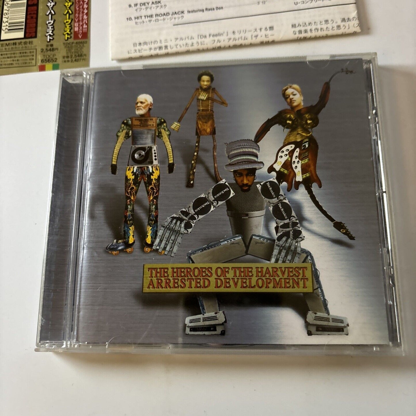 Arrested Development - The Heroes Of The Harvest (CD, 2000) Japan Obi Tocp-65652