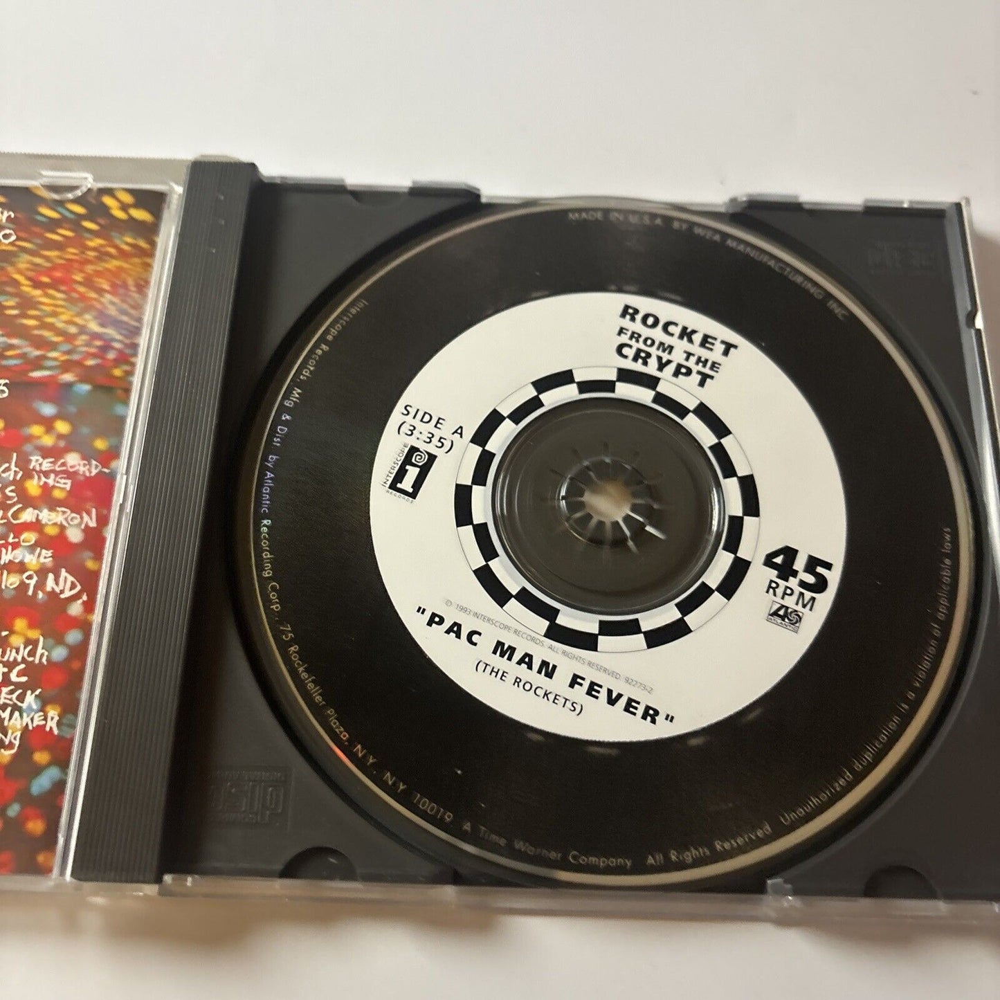 Rocket From The Crypt - Circa: Now! (CD, 1993) Interscope Records 7 92273-2