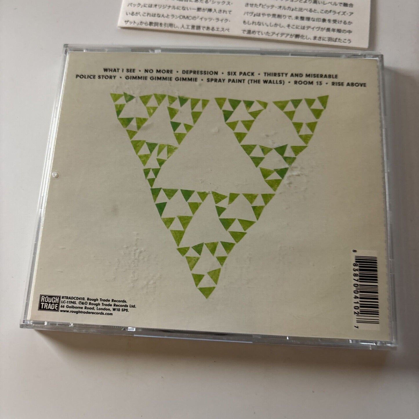 Dirty Projectors - Rise Above (CD, 2007) Japan RTRADCD410