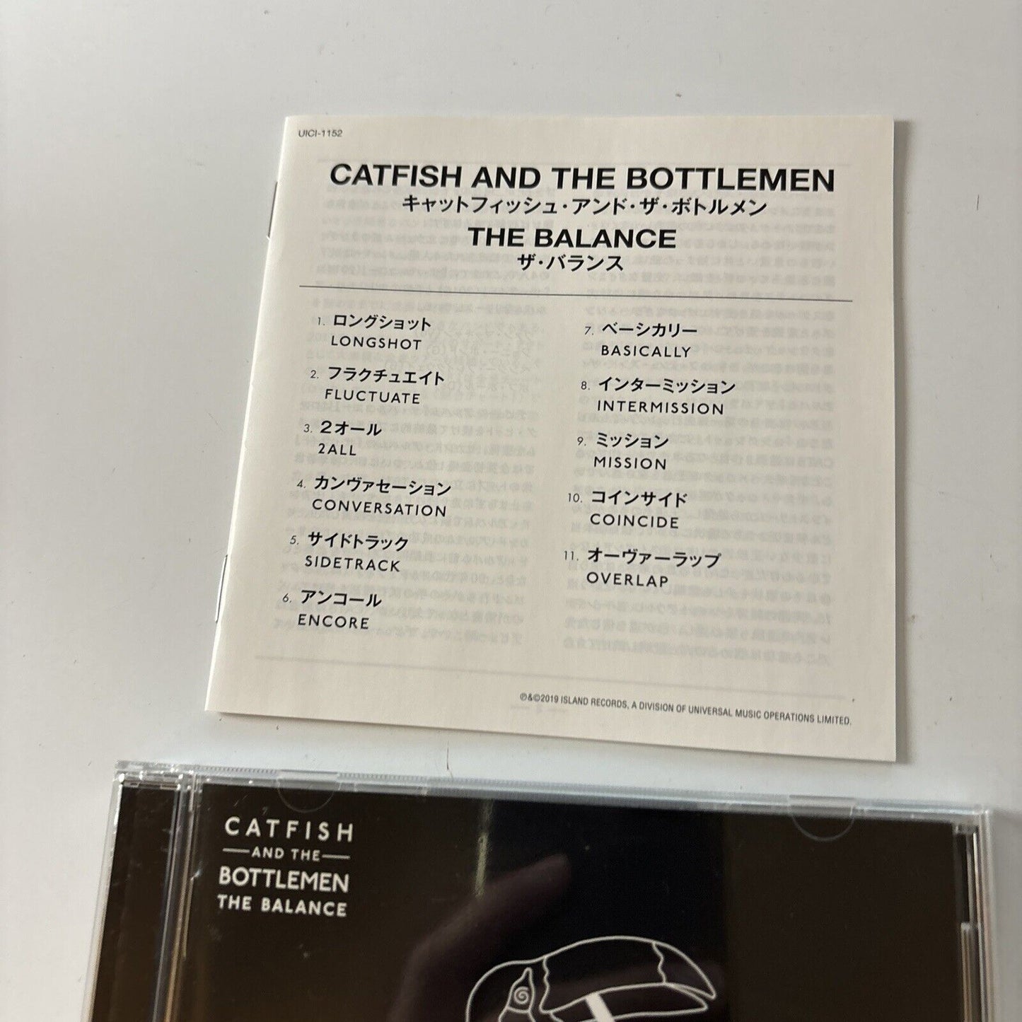 Catfish And The Bottlemen - The Balance (CD, 2019) Japan UICI-1152