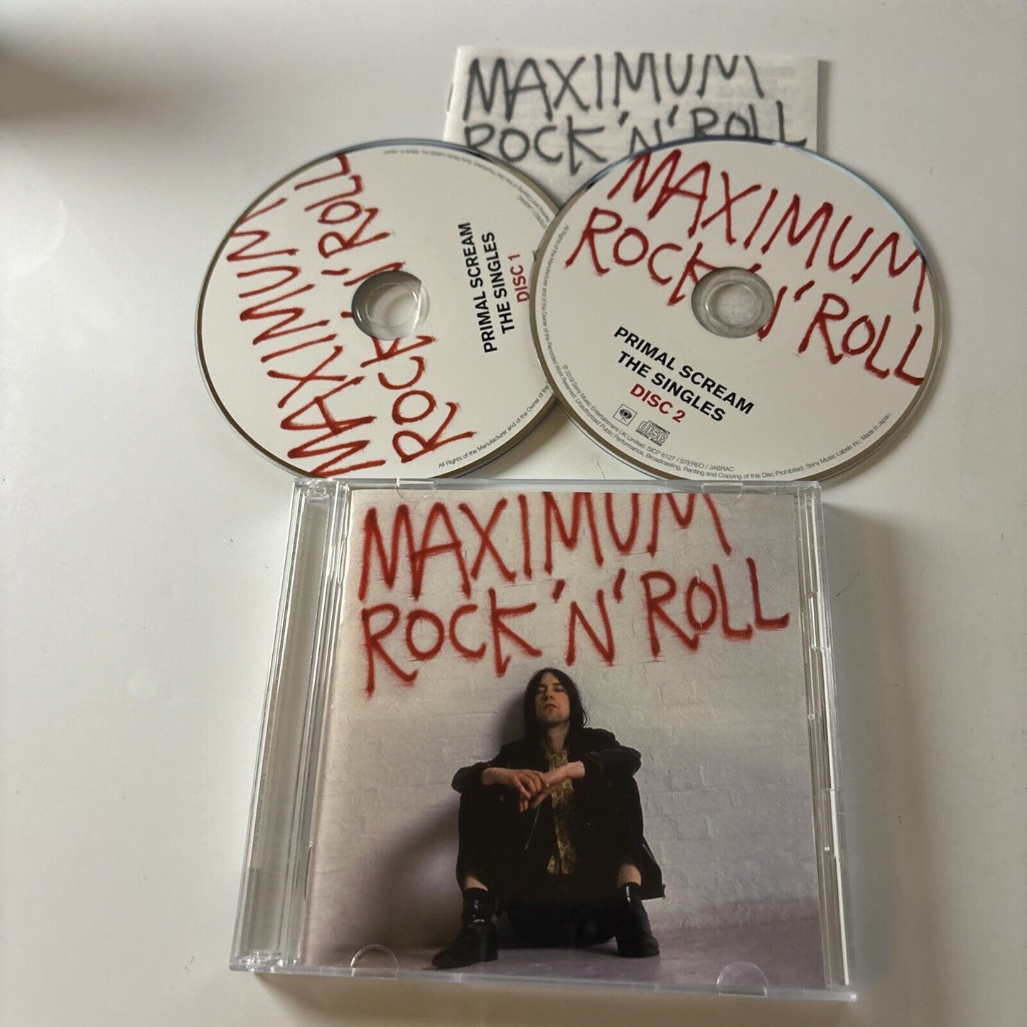 Primal Scream - Maximum Rock 'N' Roll (CD, 2019) Japan & sicp-6126-7