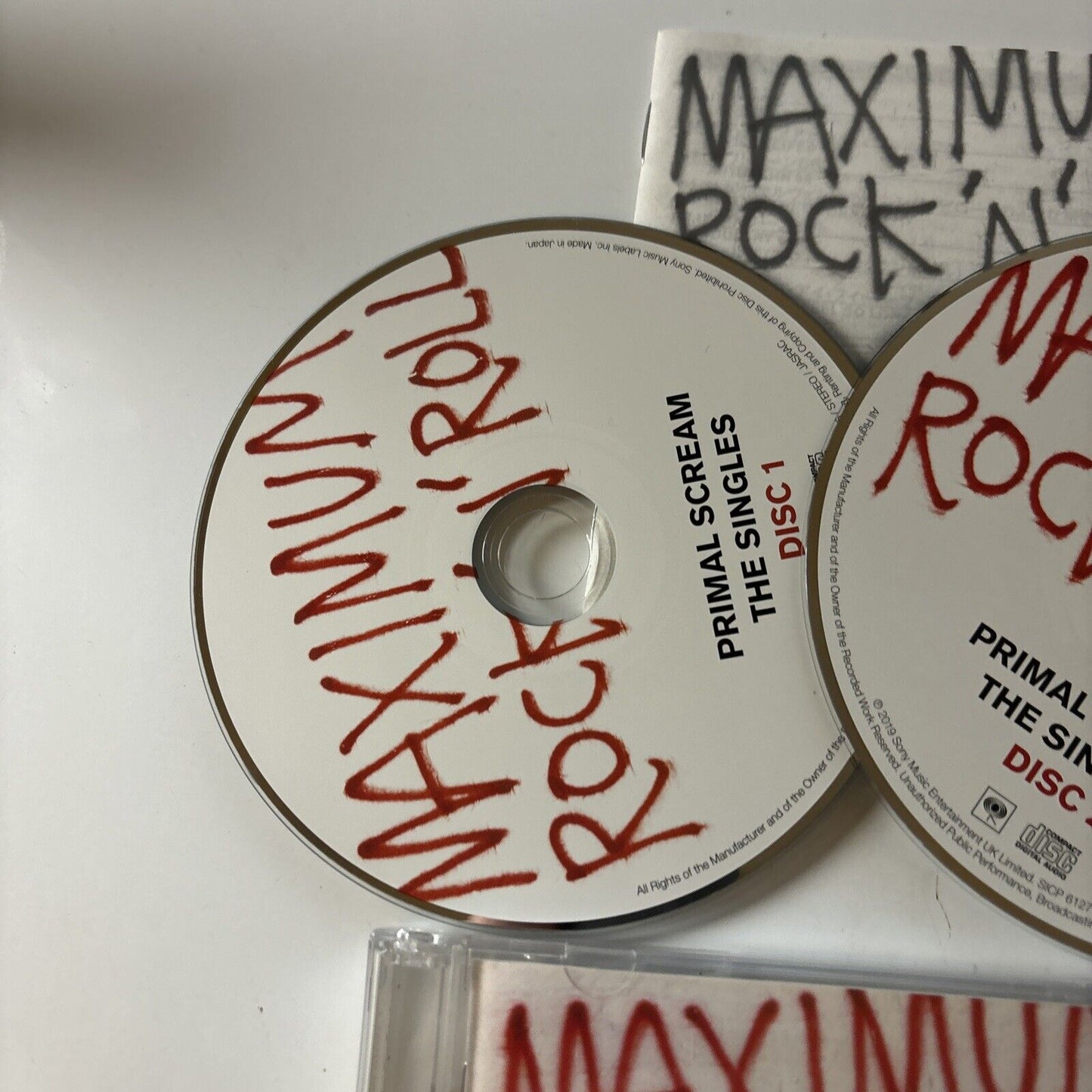 Primal Scream - Maximum Rock 'N' Roll (CD, 2019) Japan & sicp-6126-7