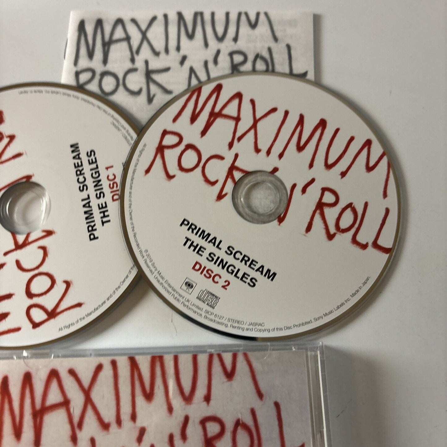 Primal Scream - Maximum Rock 'N' Roll (CD, 2019) Japan & sicp-6126-7