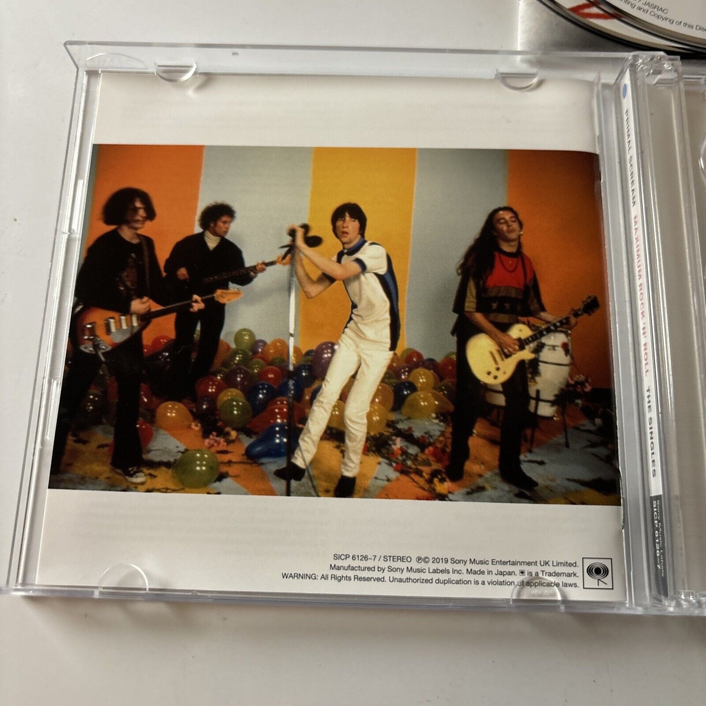 Primal Scream - Maximum Rock 'N' Roll (CD, 2019) Japan & sicp-6126-7