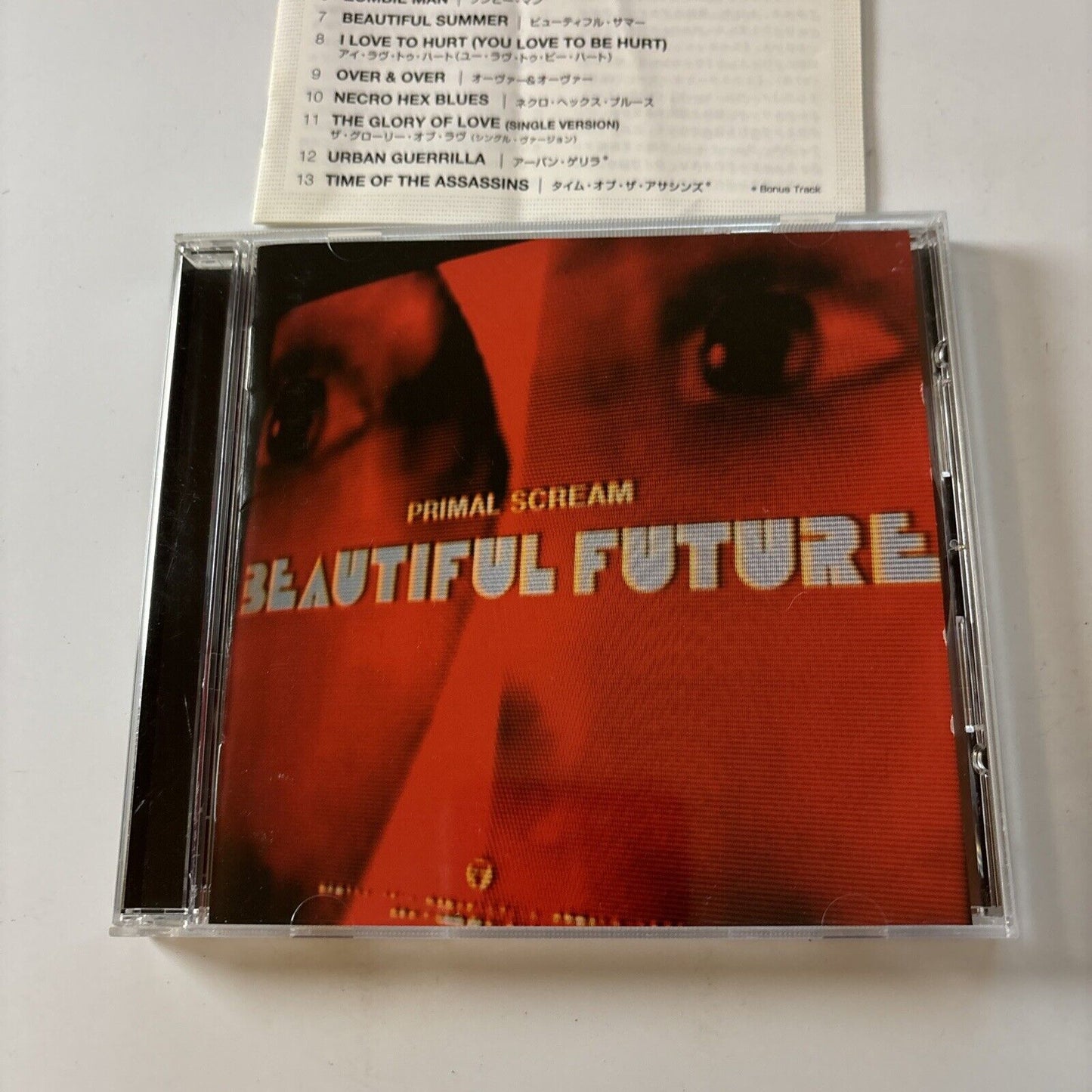 Primal Scream - Beautiful Future [Bonus Japan Track] (CD, 2008) Japan wpcr-12969