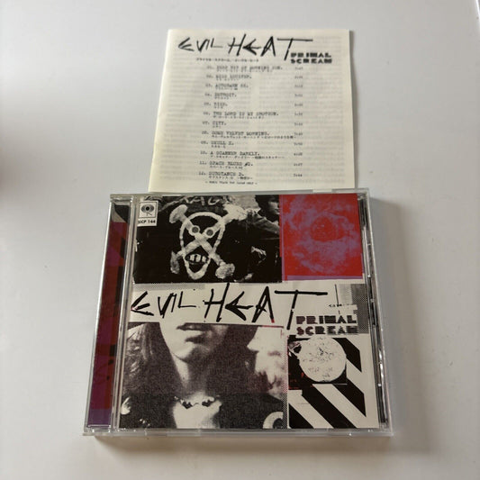 Primal Scream - Evil Heat (CD, 2002) Japan sicp-144