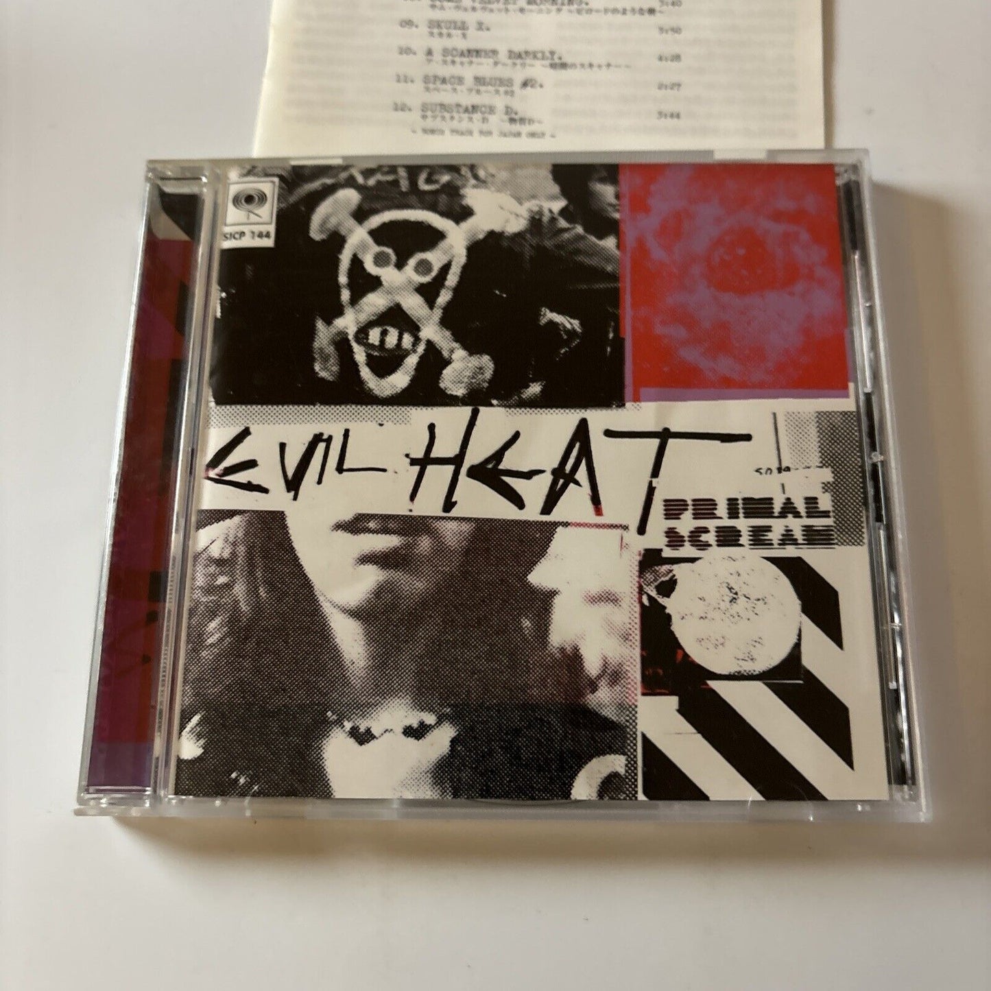 Primal Scream - Evil Heat (CD, 2002) Japan sicp-144